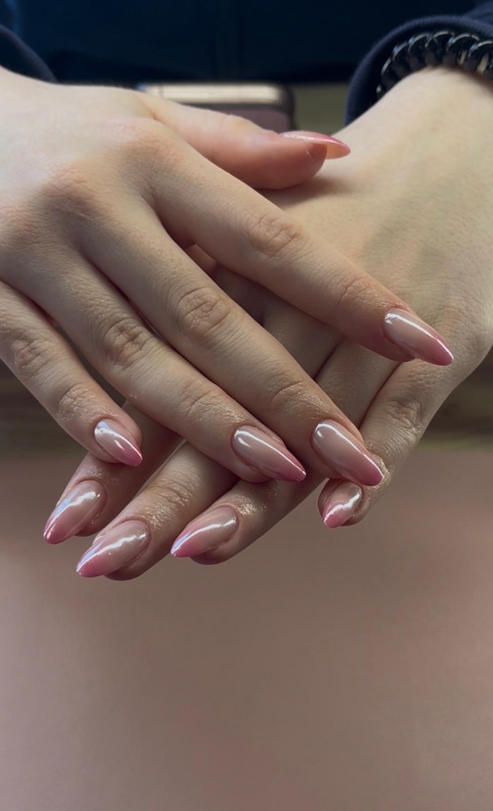 Baby color rose framboise effet glacé