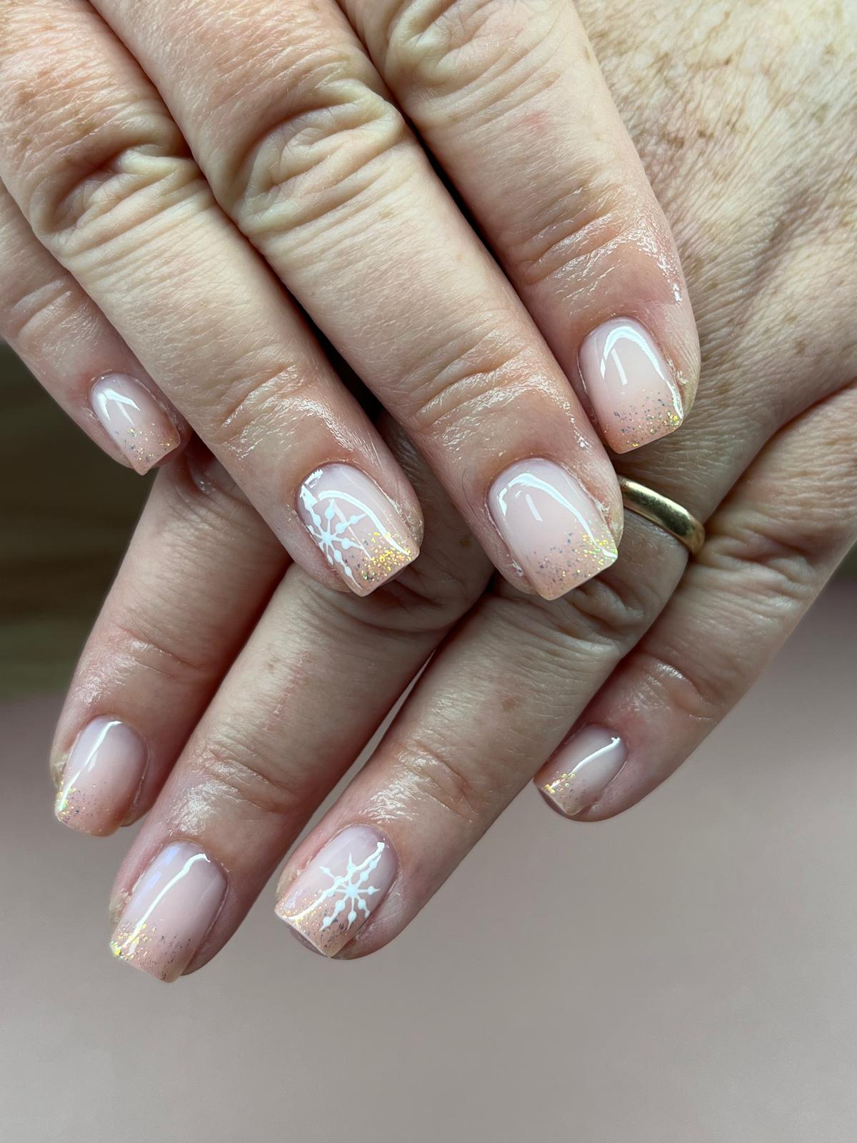 Baby glitter avec flocon de neige