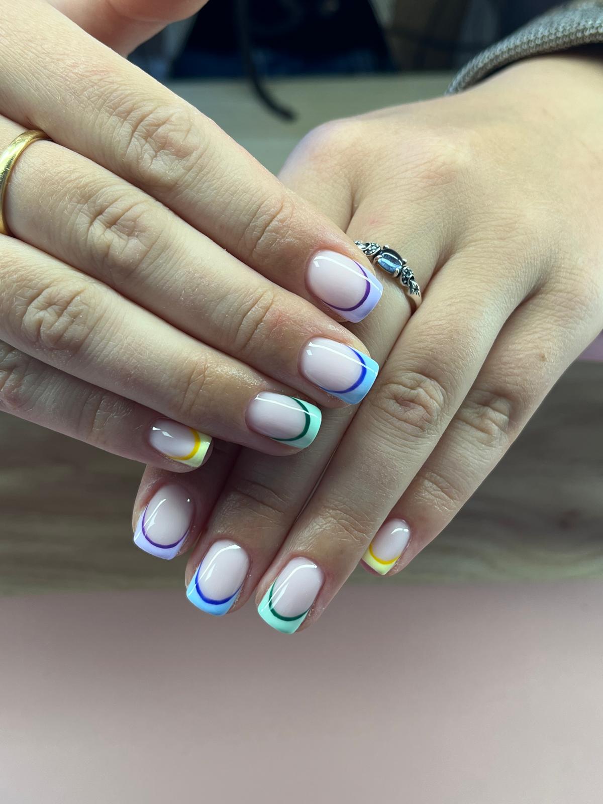 French multicolore pastel